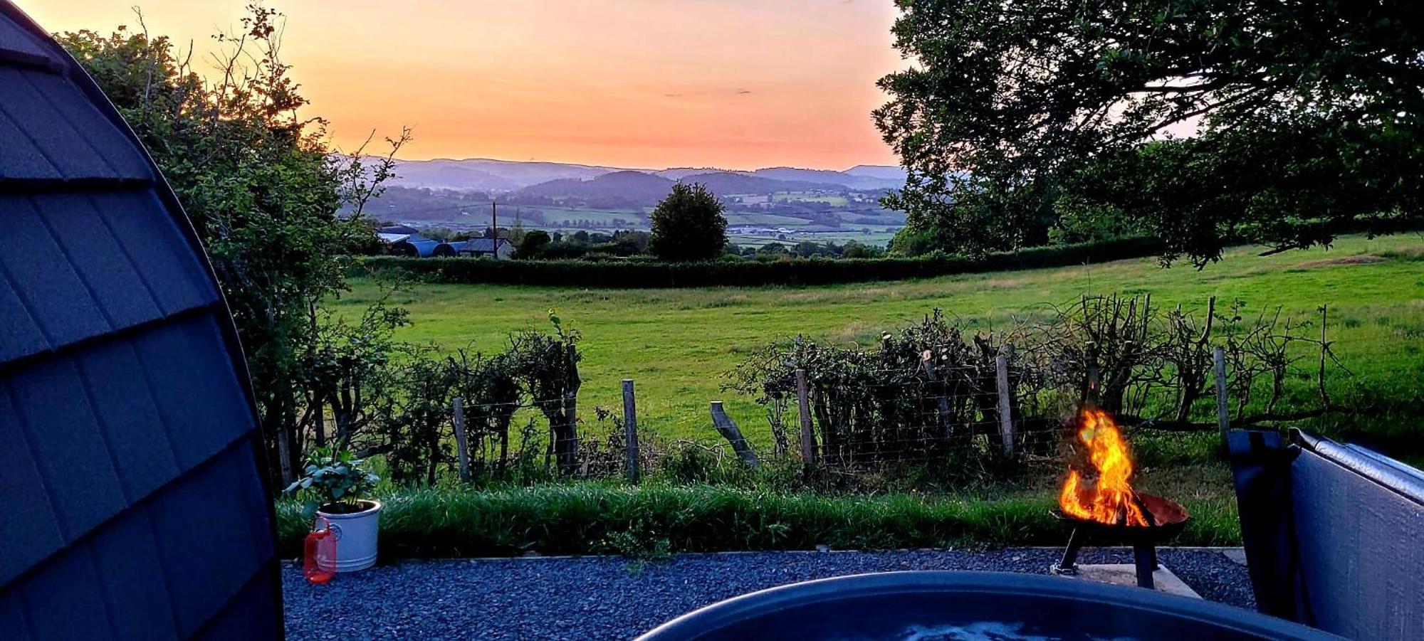 Apartamento Odli Glamping - Deri Welshpool Exterior foto