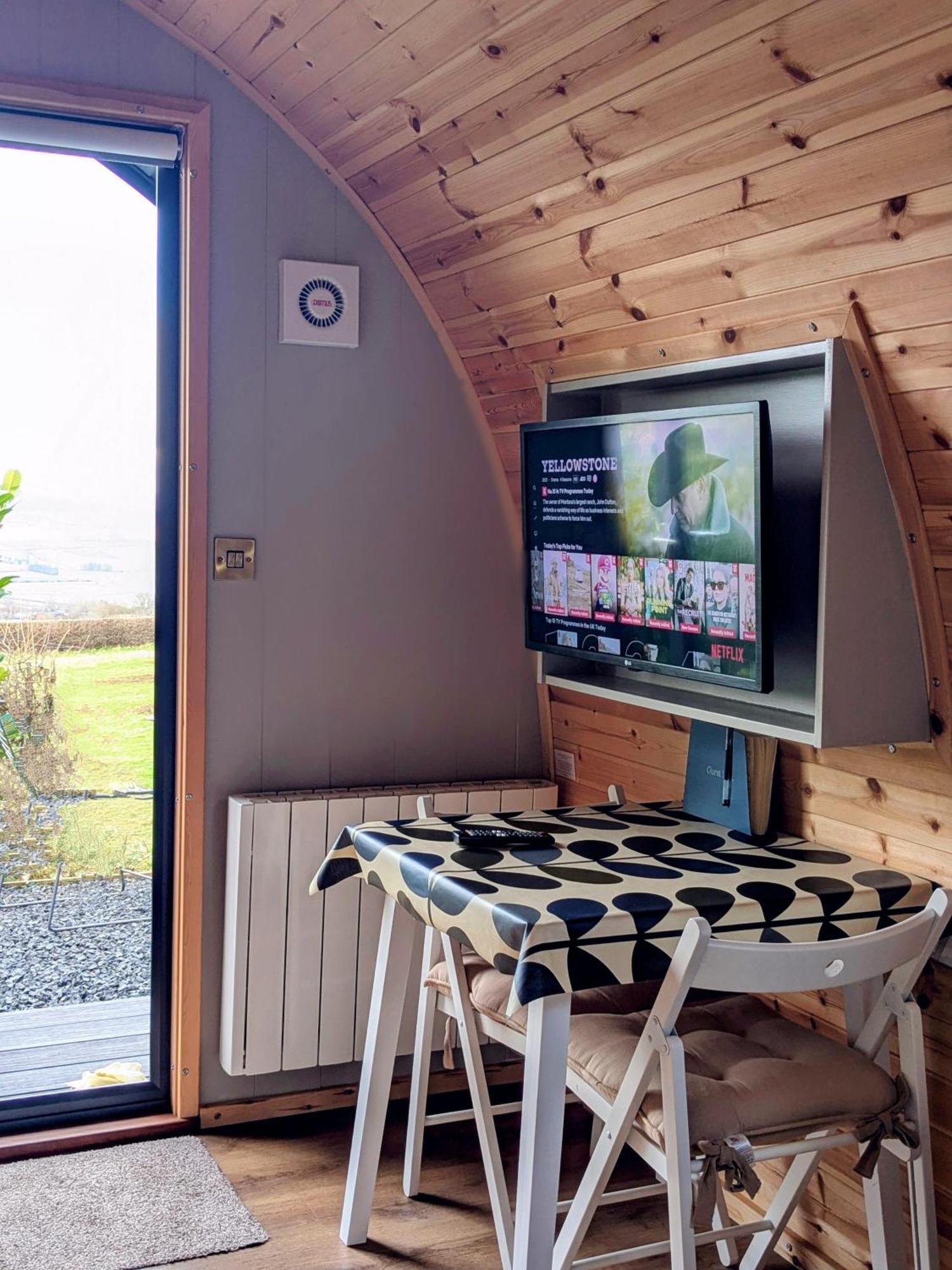 Apartamento Odli Glamping - Deri Welshpool Exterior foto